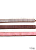 Boho Bracelet, RH Leather Wrap Bracelet, Blue White and Pink